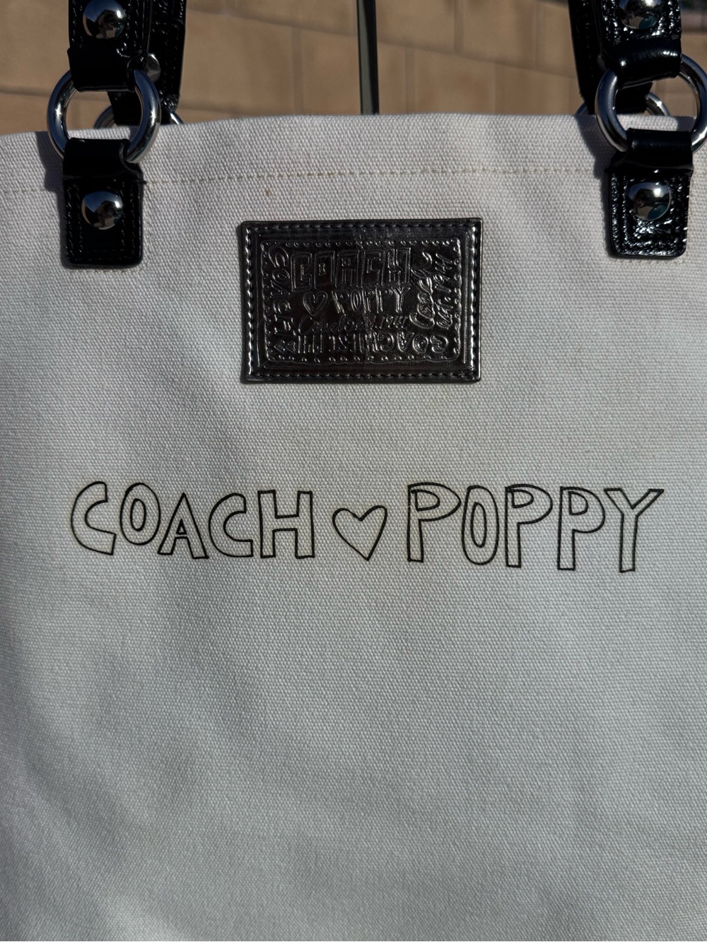 Coach Poppy Chan Pepper Tote EUC - Picture 17 of 17